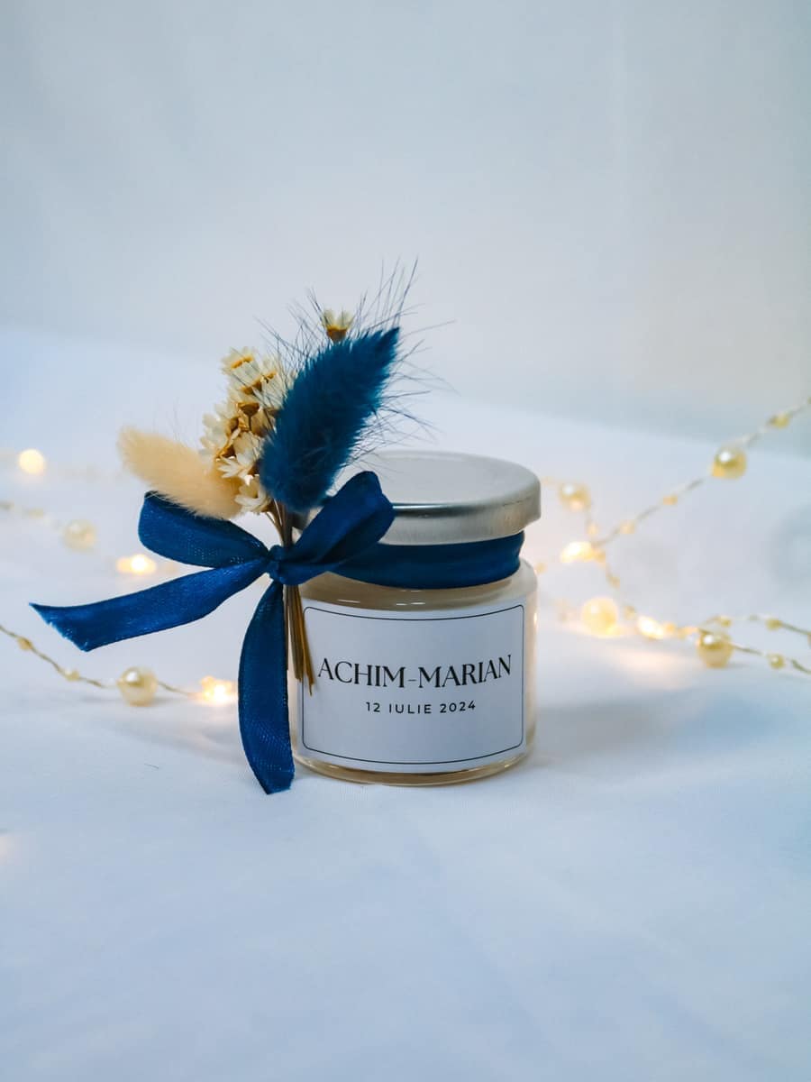Marturii Botez lumanare Borcanel 55g - imagine 6
